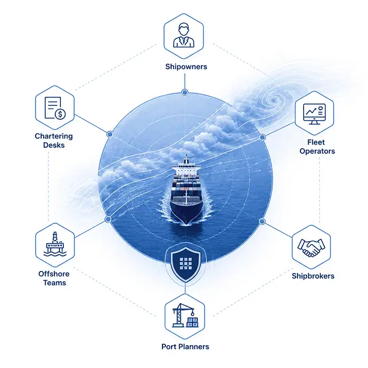 Who Uses ShipSearch Weather Intelligence