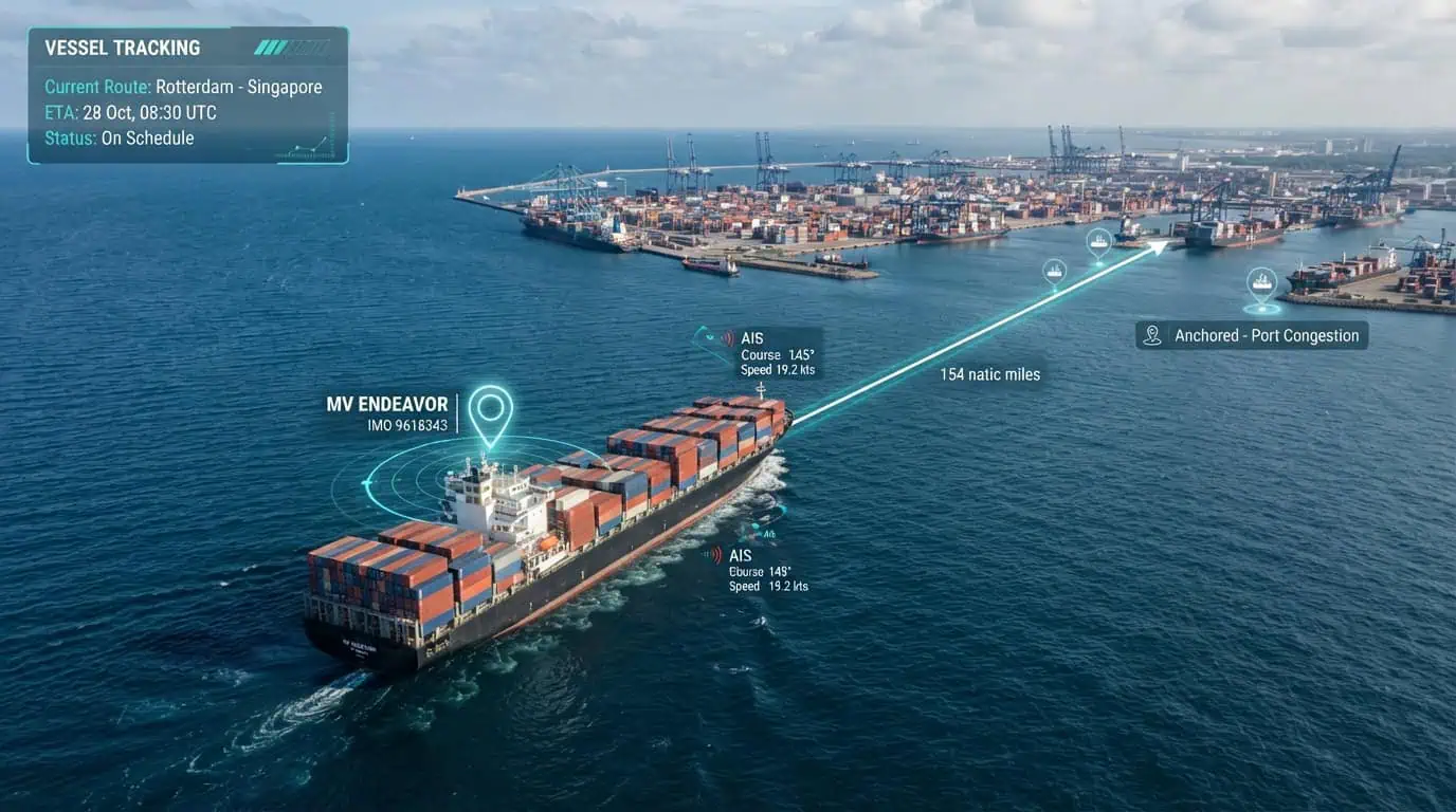 How Vessel Tracking Data Supports Supply Chain Visibility